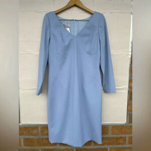 Lourdes Chávez light blue dress size 10